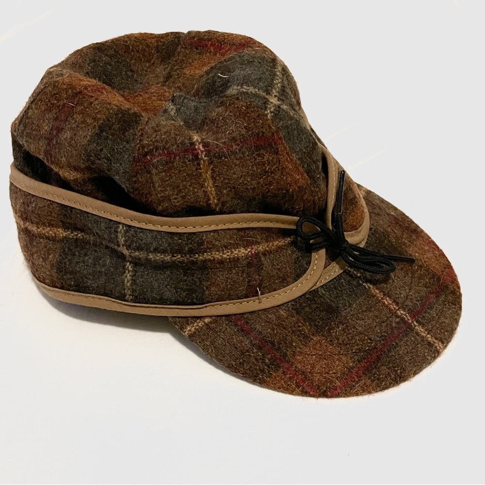 NWOT Stormy Kromer plaid winter hat 7 1/8